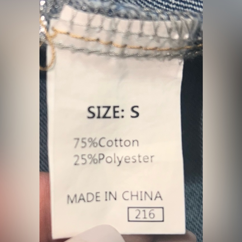Aztec  Denim Jacket - Not Branded - Picture 6 of 8